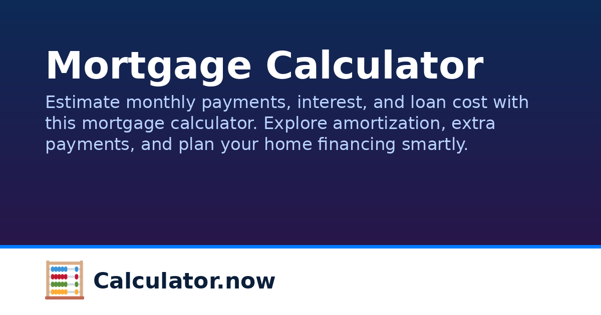 Preview image published by mortgage-calculator-free.com